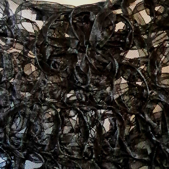 Pullover Sexy Lace Back Mini Dress Top Floaty Sleeveless American Rag Cie S XS - Picture 6 of 12